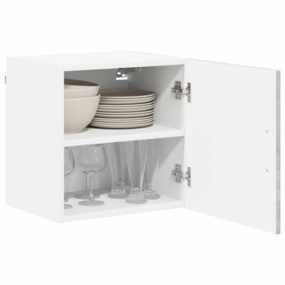 vidaXL Wall Cabinet LUCCA 2 pcs Concrete Grey 40 x 31 x 40 cm