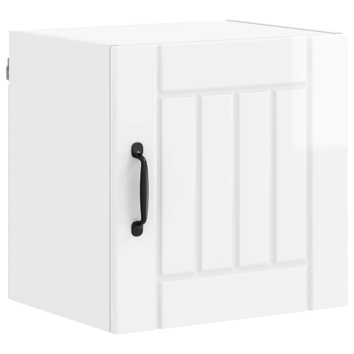 vidaXL Wall Cabinet LUCCA 2 pcs High Gloss White 40 x 31 x 40 cm
