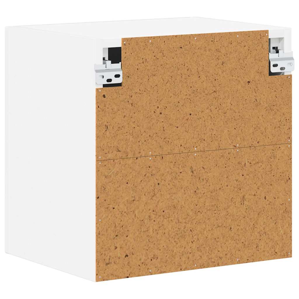 vidaXL Wall Cabinet LUCCA 2 pcs High Gloss White 40 x 31 x 40 cm