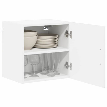 vidaXL Wall Cabinet LUCCA 2 pcs High Gloss White 40 x 31 x 40 cm
