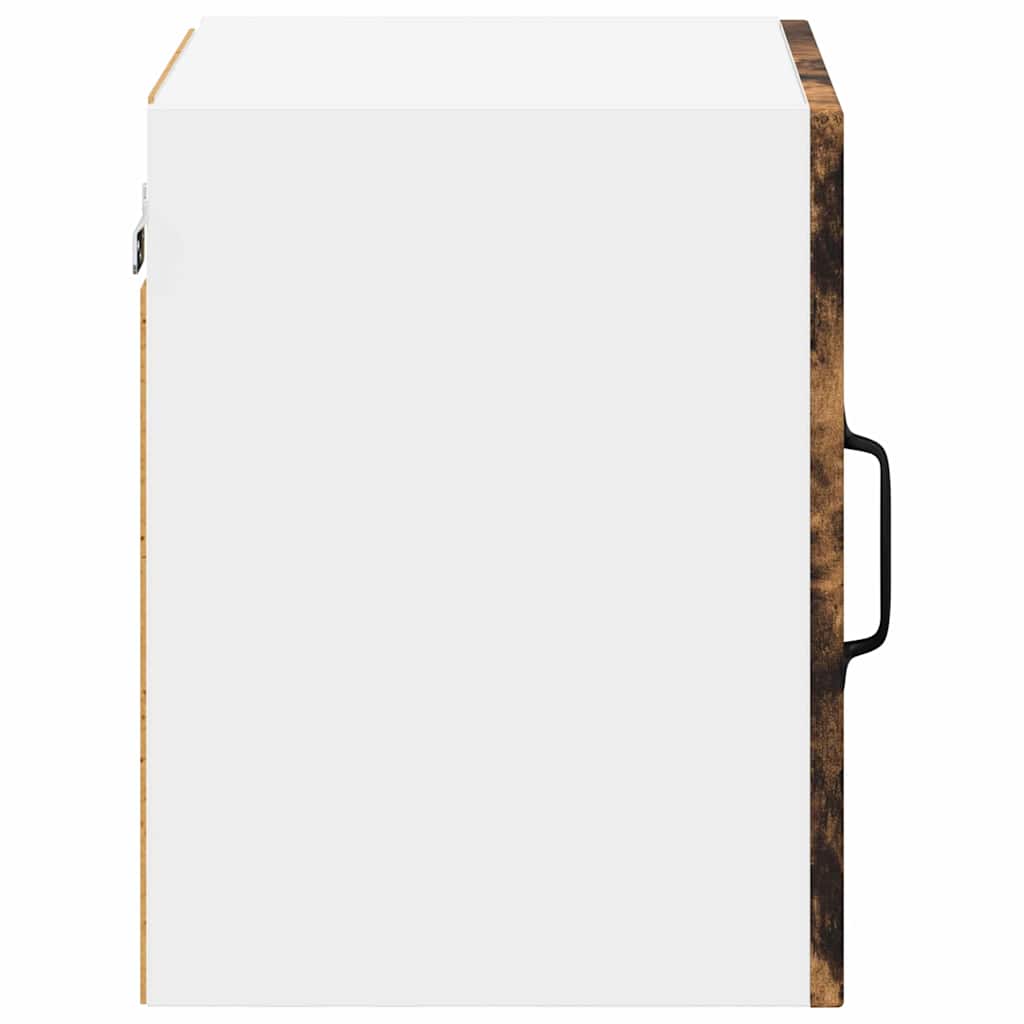 vidaXL Wall Cabinet LUCCA Smoked Oak 40 x 31 x 40 cm Engineered Wood