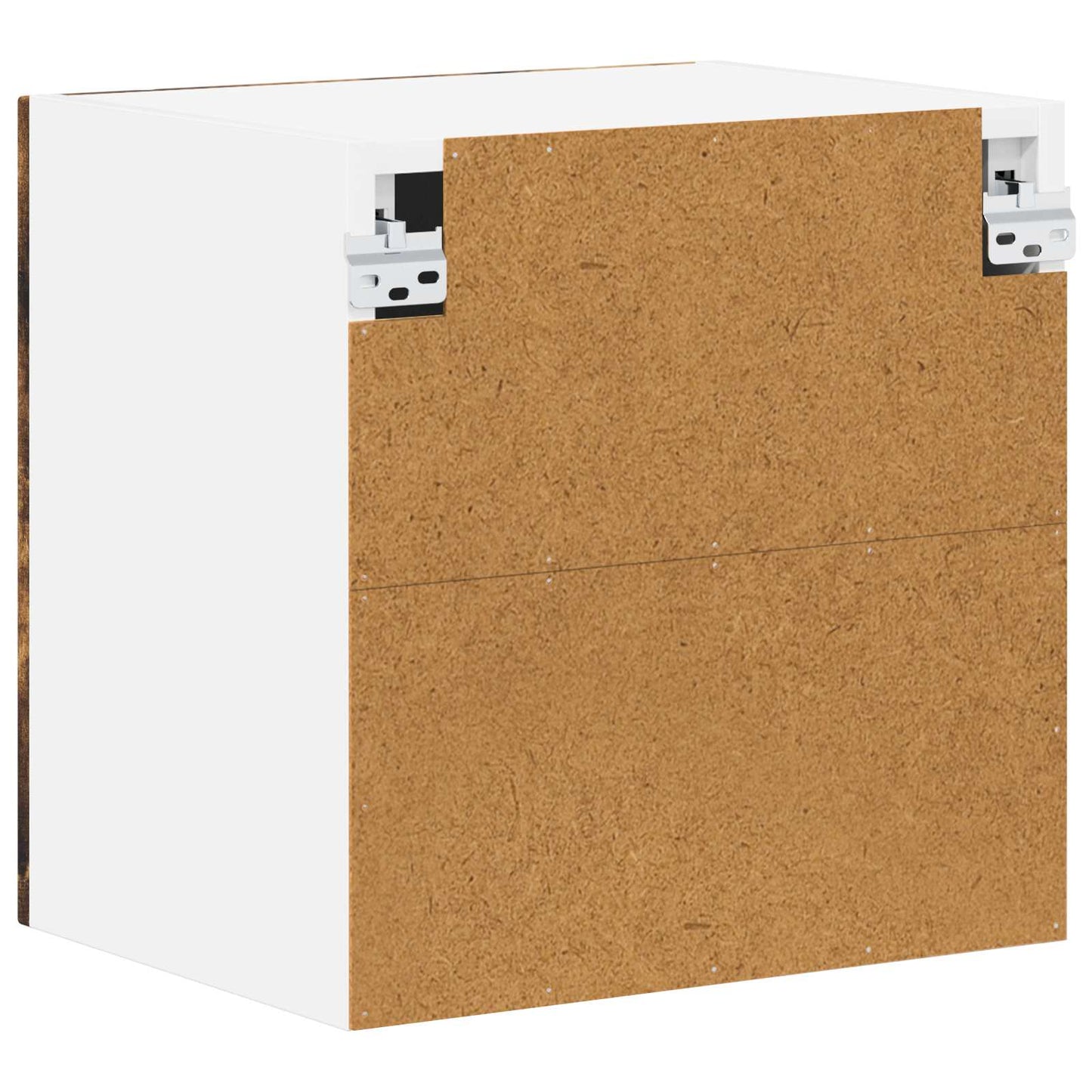 vidaXL Wall Cabinet LUCCA 2 pcs Smoked Oak 40 x 31 x 40 cm