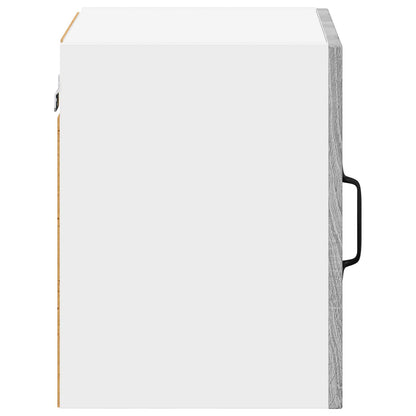 vidaXL Wall Cabinet LUCCA 2 pcs Grey Sonoma 40 x 31 x 40 cm