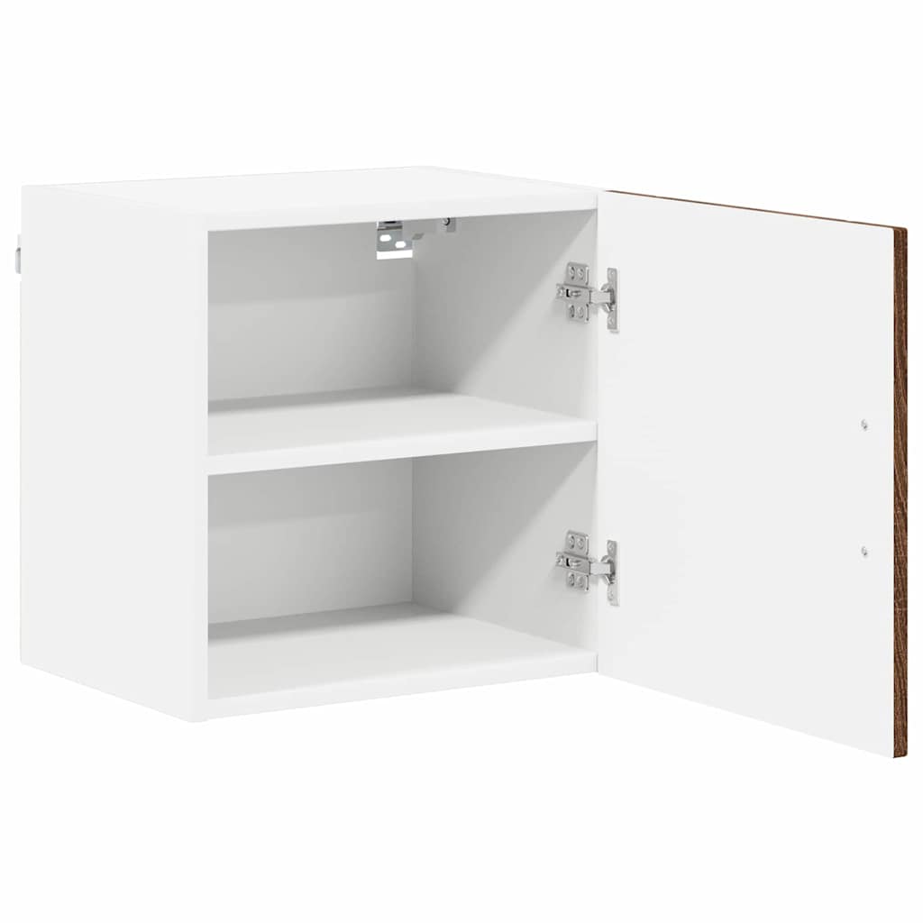 vidaXL Wall Cabinet LUCCA Brown Oak 40 x 31 x 40 cm Engineered Wood