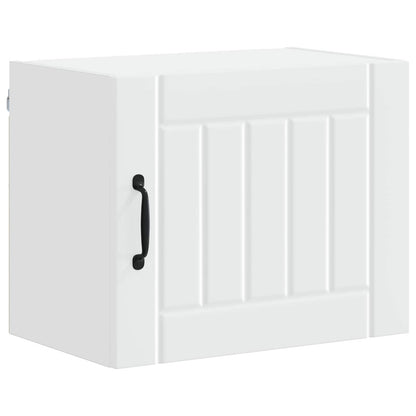 vidaXL Wall Cabinet LUCCA White 50 x 31 x 40 cm Engineered Wood