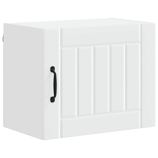 vidaXL Wall Cabinet LUCCA White 50 x 31 x 40 cm Engineered Wood