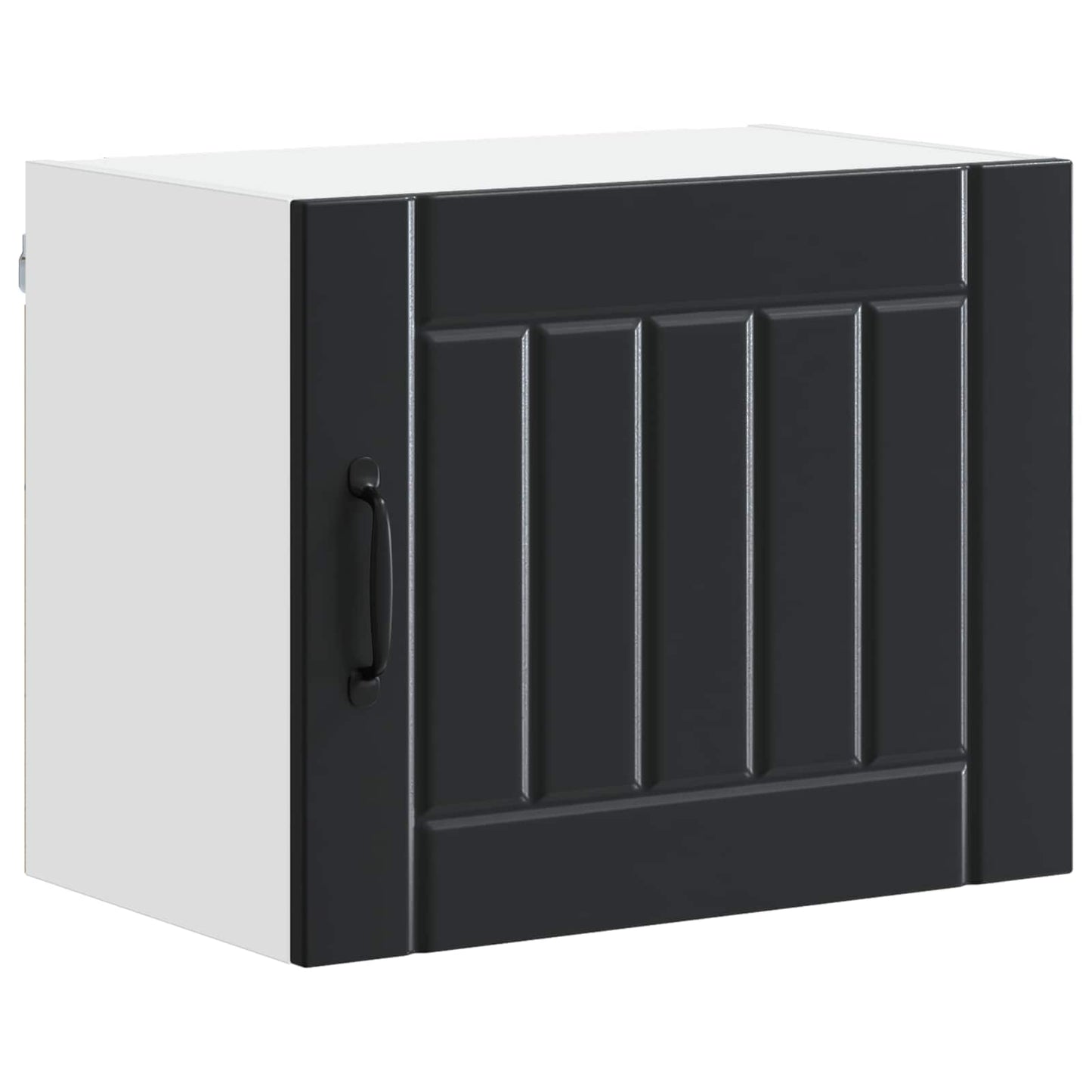 vidaXL Wall Cabinet LUCCA 2 pcs Black 50 x 31 x 40 cm Engineered Wood