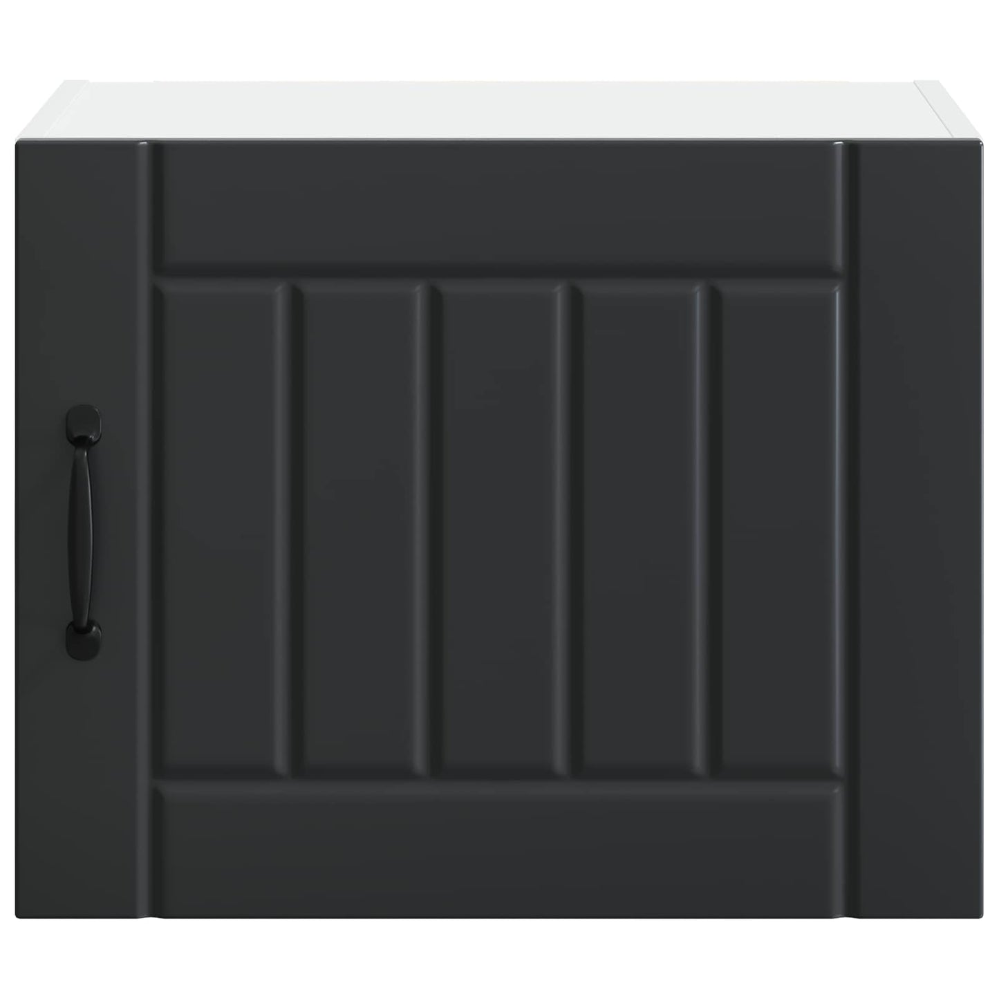 vidaXL Wall Cabinet LUCCA 2 pcs Black 50 x 31 x 40 cm Engineered Wood