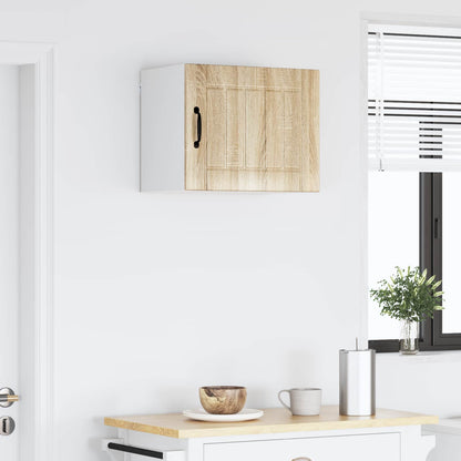 vidaXL Wall Cabinet LUCCA Sonoma Oak 50 x 31 x 40 cm Engineered Wood