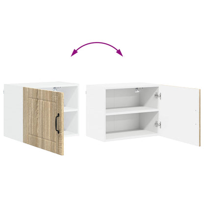 vidaXL Wall Cabinet LUCCA Sonoma Oak 50 x 31 x 40 cm Engineered Wood