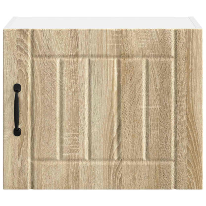 vidaXL Wall Cabinet LUCCA 2 pcs Sonoma Oak 50 x 31 x 40 cm