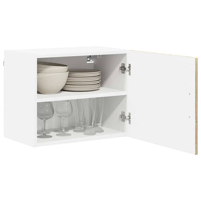 vidaXL Wall Cabinet LUCCA 2 pcs Sonoma Oak 50 x 31 x 40 cm