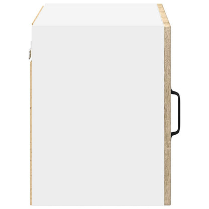 vidaXL Wall Cabinet LUCCA 2 pcs Sonoma Oak 50 x 31 x 40 cm