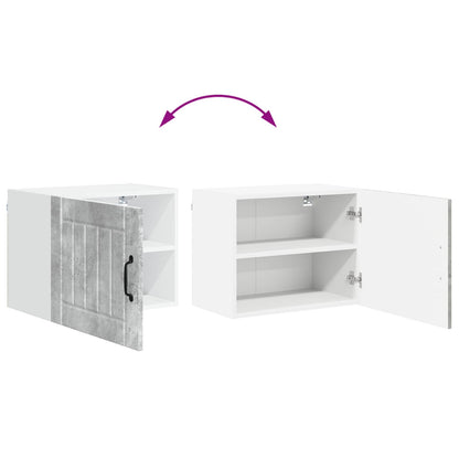 vidaXL Wall Cabinet LUCCA Concrete Grey 50 x 31 x 40 cm