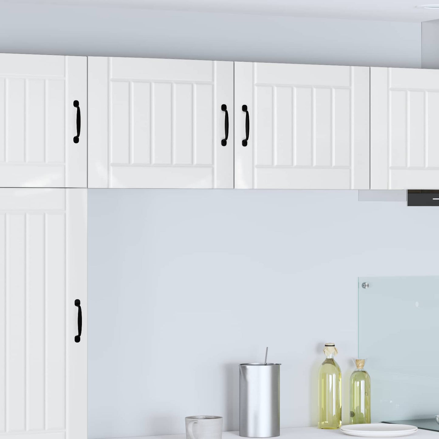 vidaXL Wall Cabinet LUCCA High Gloss White 50 x 31 x 40 cm