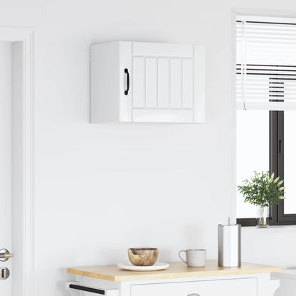 vidaXL Wall Cabinet LUCCA High Gloss White 50 x 31 x 40 cm