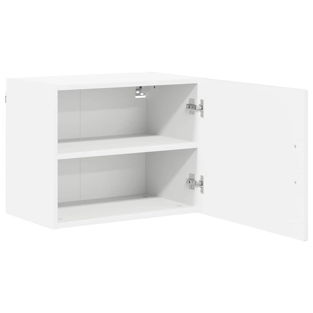 vidaXL Wall Cabinet LUCCA High Gloss White 50 x 31 x 40 cm