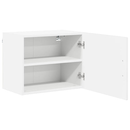 vidaXL Wall Cabinet LUCCA High Gloss White 50 x 31 x 40 cm