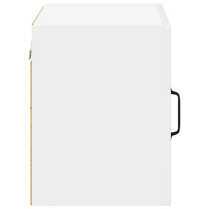 vidaXL Wall Cabinet LUCCA High Gloss White 50 x 31 x 40 cm