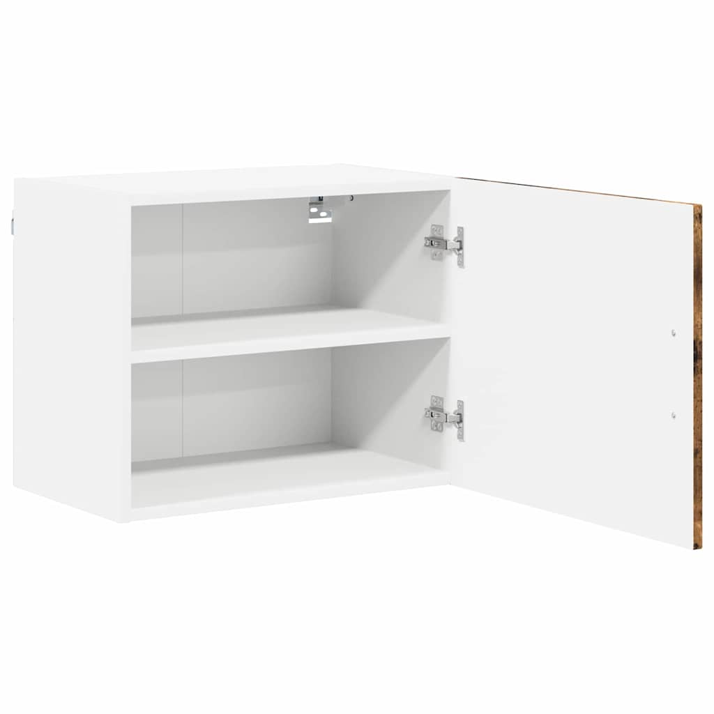 vidaXL Wall Cabinet LUCCA Smoked Oak 50 x 31 x 40 cm Engineered Wood