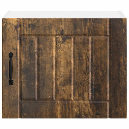 vidaXL Wall Cabinet LUCCA Smoked Oak 50 x 31 x 40 cm Engineered Wood