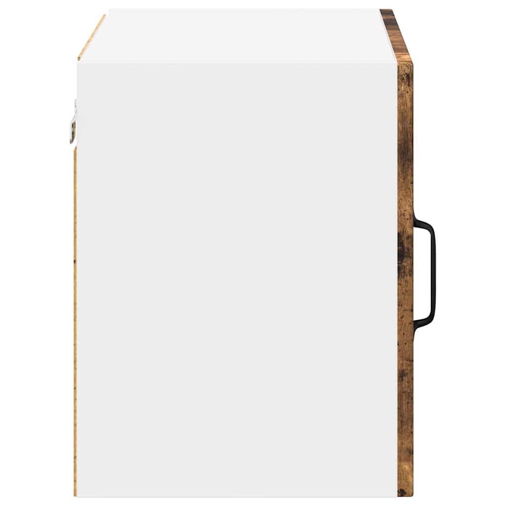 vidaXL Wall Cabinet LUCCA 2 pcs Smoked Oak 50 x 31 x 40 cm