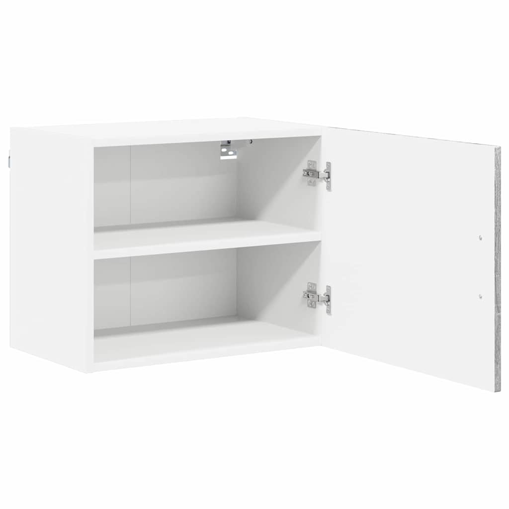 vidaXL Wall Cabinet LUCCA Grey Sonoma 50 x 31 x 40 cm Engineered Wood