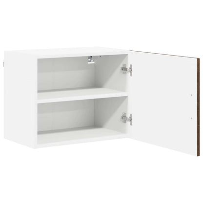 vidaXL Wall Cabinet LUCCA Brown Oak 50 x 31 x 40 cm Engineered Wood