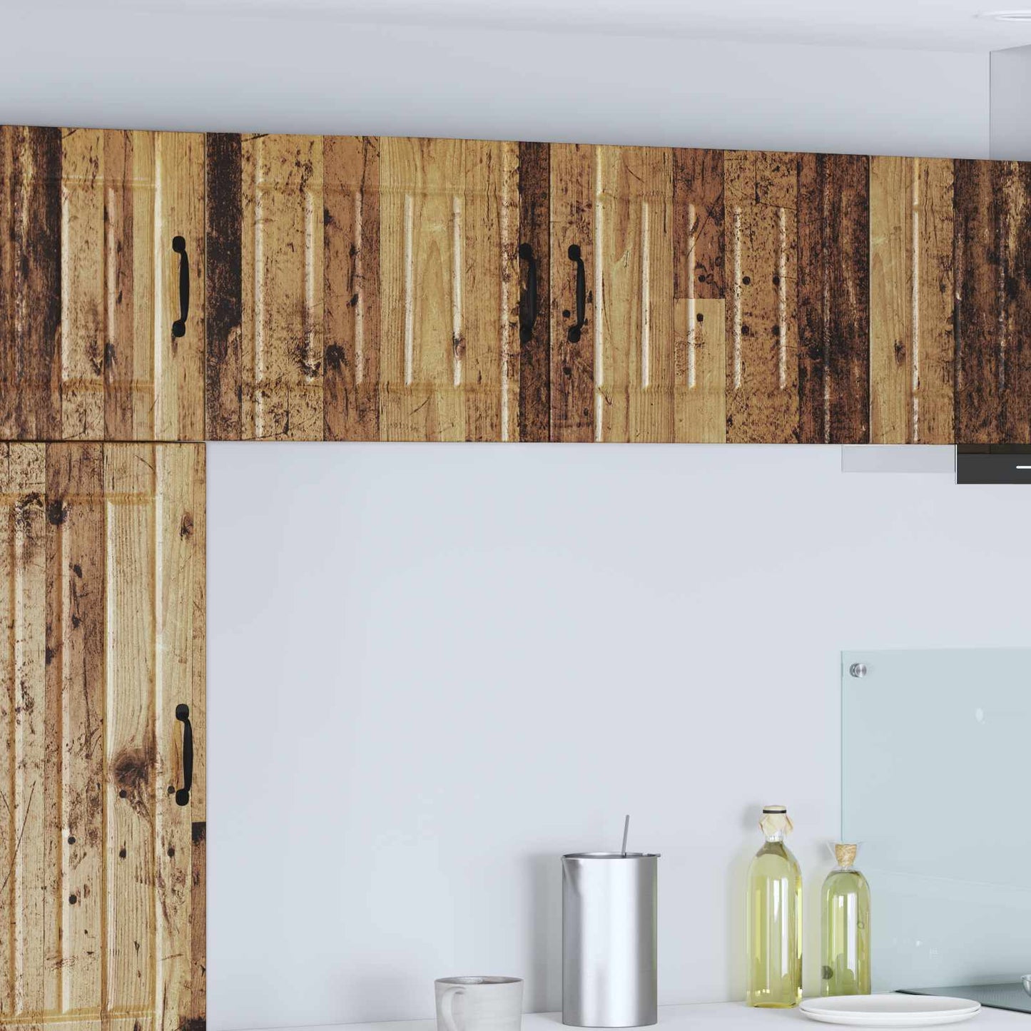 vidaXL Wall Cabinet LUCCA Old Wood 50 x 31 x 40 cm Engineered Wood