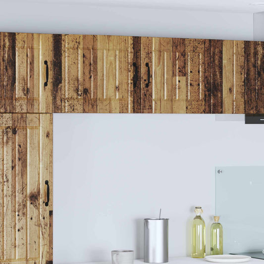 vidaXL Wall Cabinet LUCCA Old Wood 50 x 31 x 40 cm Engineered Wood