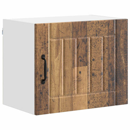 vidaXL Wall Cabinet LUCCA Old Wood 50 x 31 x 40 cm Engineered Wood