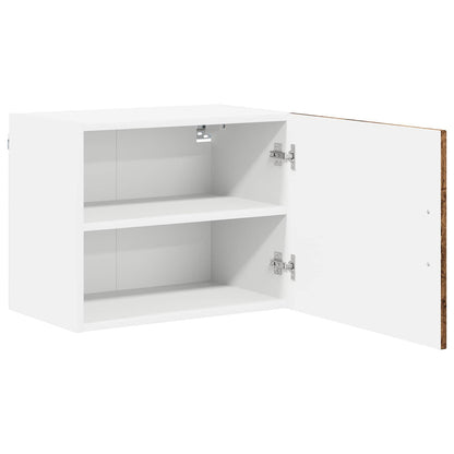vidaXL Wall Cabinet LUCCA 2 pcs Old Wood Engineered Wood