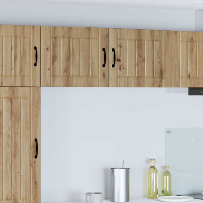 vidaXL Wall Cabinet LUCCA Artisan Oak 50 x 31 x 40 cm Engineered Wood