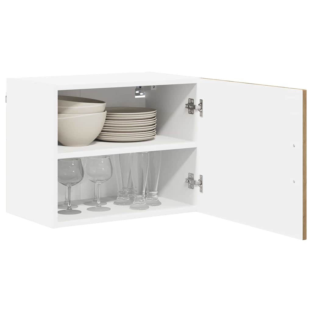 vidaXL Wall Cabinet LUCCA Artisan Oak 50 x 31 x 40 cm Engineered Wood