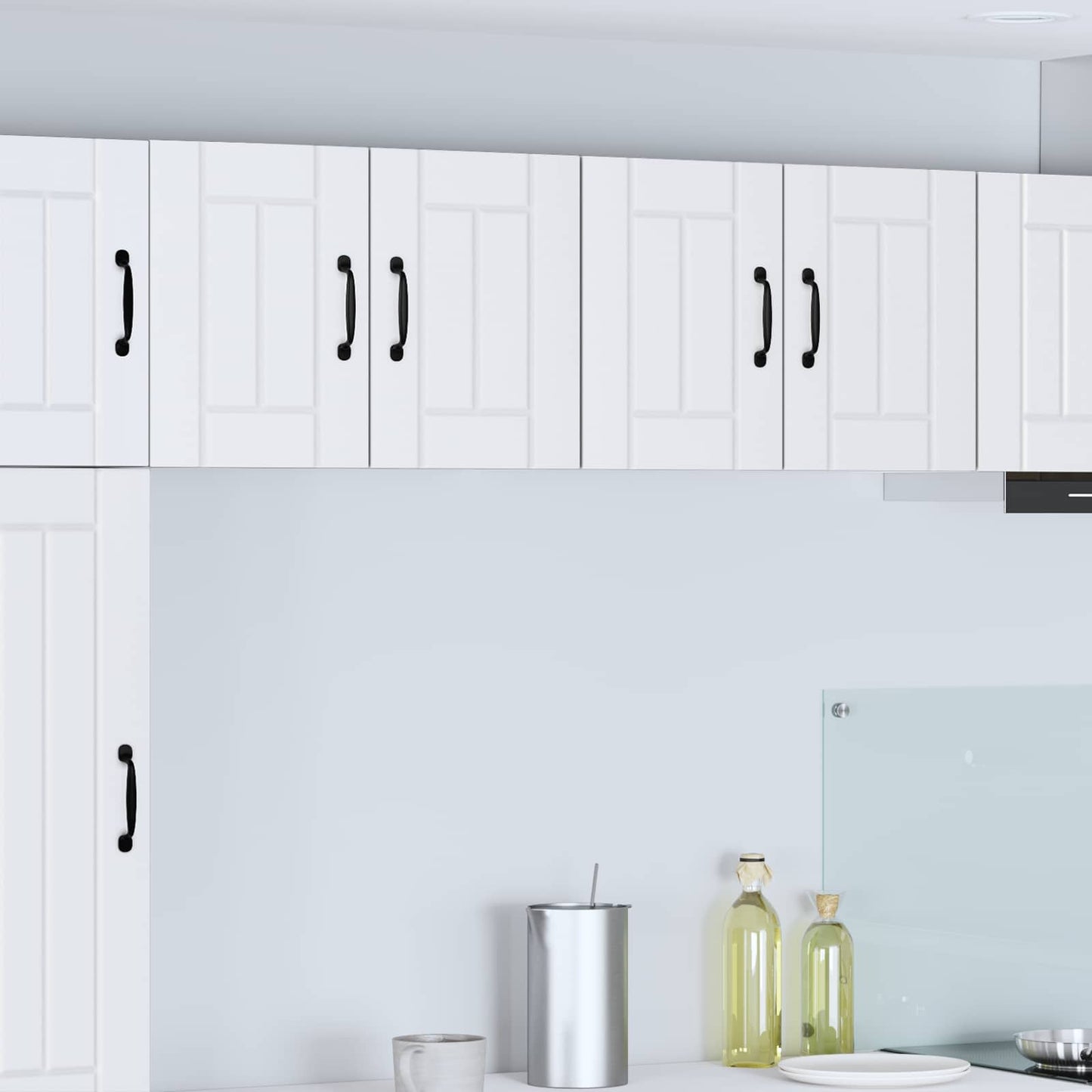 vidaXL Wall Cabinet LUCCA 2 pcs White 60 x 31 x 40 cm Engineered Wood