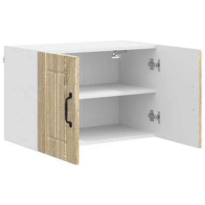 vidaXL Wall Cabinet LUCCA Sonoma Oak 60 x 31 x 40 cm Engineered Wood