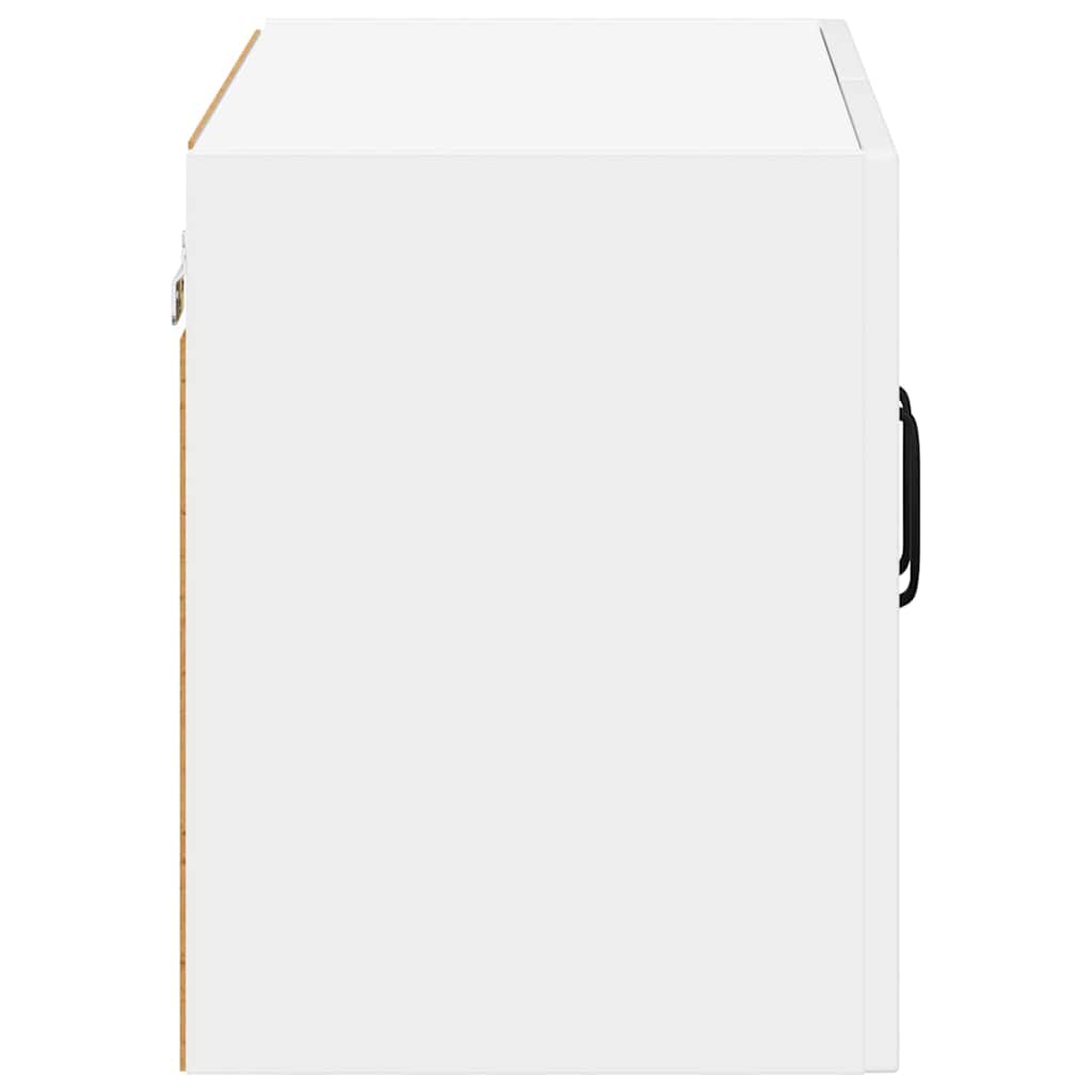 vidaXL Wall Cabinet LUCCA 2 pcs High Gloss White 60 x 31 x 40 cm