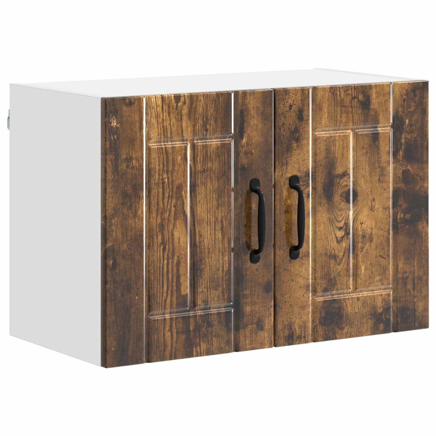 vidaXL Wall Cabinet LUCCA Smoked Oak 60 x 31 x 40 cm Engineered Wood