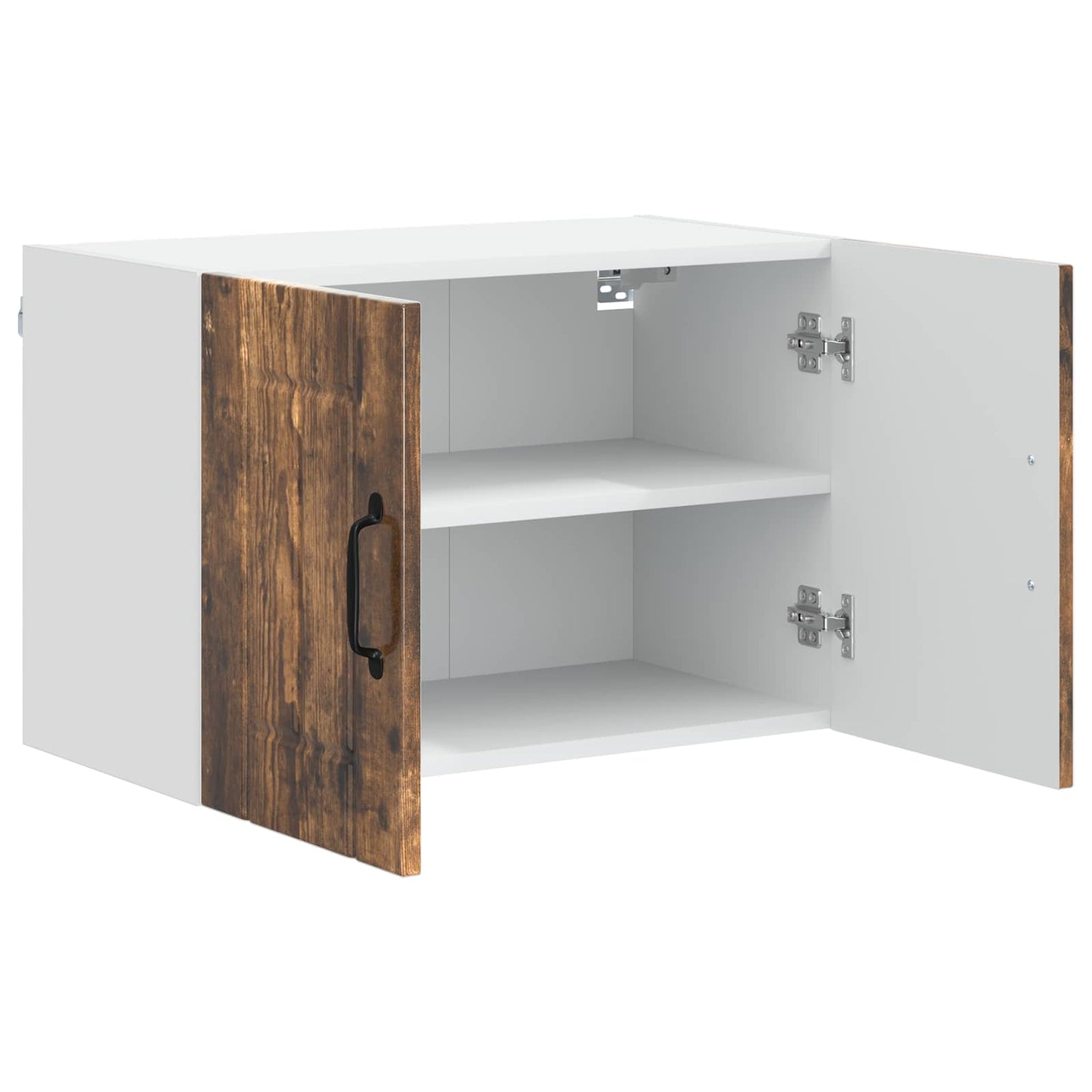 vidaXL Wall Cabinet LUCCA Smoked Oak 60 x 31 x 40 cm Engineered Wood