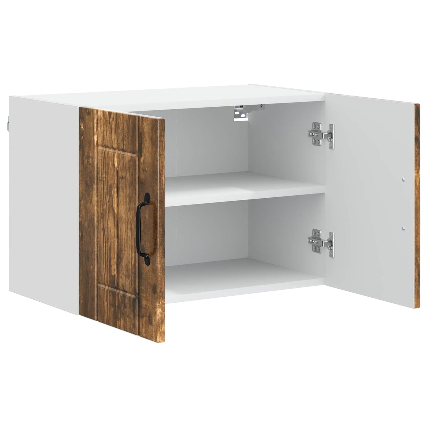 vidaXL Wall Cabinet LUCCA Smoked Oak 60 x 31 x 40 cm Engineered Wood