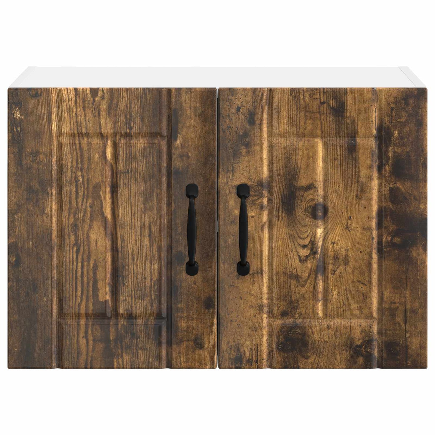 vidaXL Wall Cabinet LUCCA Smoked Oak 60 x 31 x 40 cm Engineered Wood