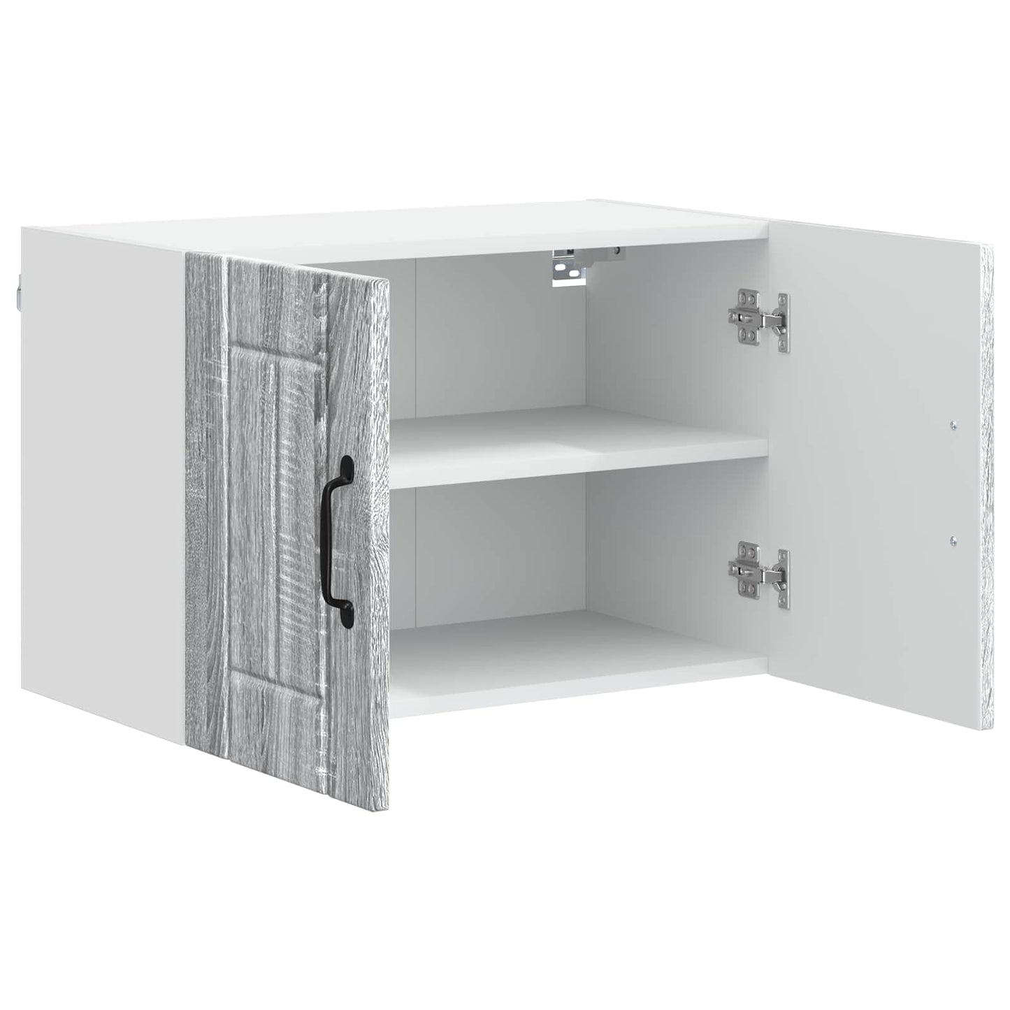 vidaXL Wall Cabinet LUCCA Grey Sonoma 60 x 31 x 40 cm Engineered Wood