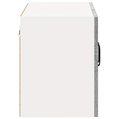 vidaXL Wall Cabinet LUCCA Grey Sonoma 60 x 31 x 40 cm Engineered Wood