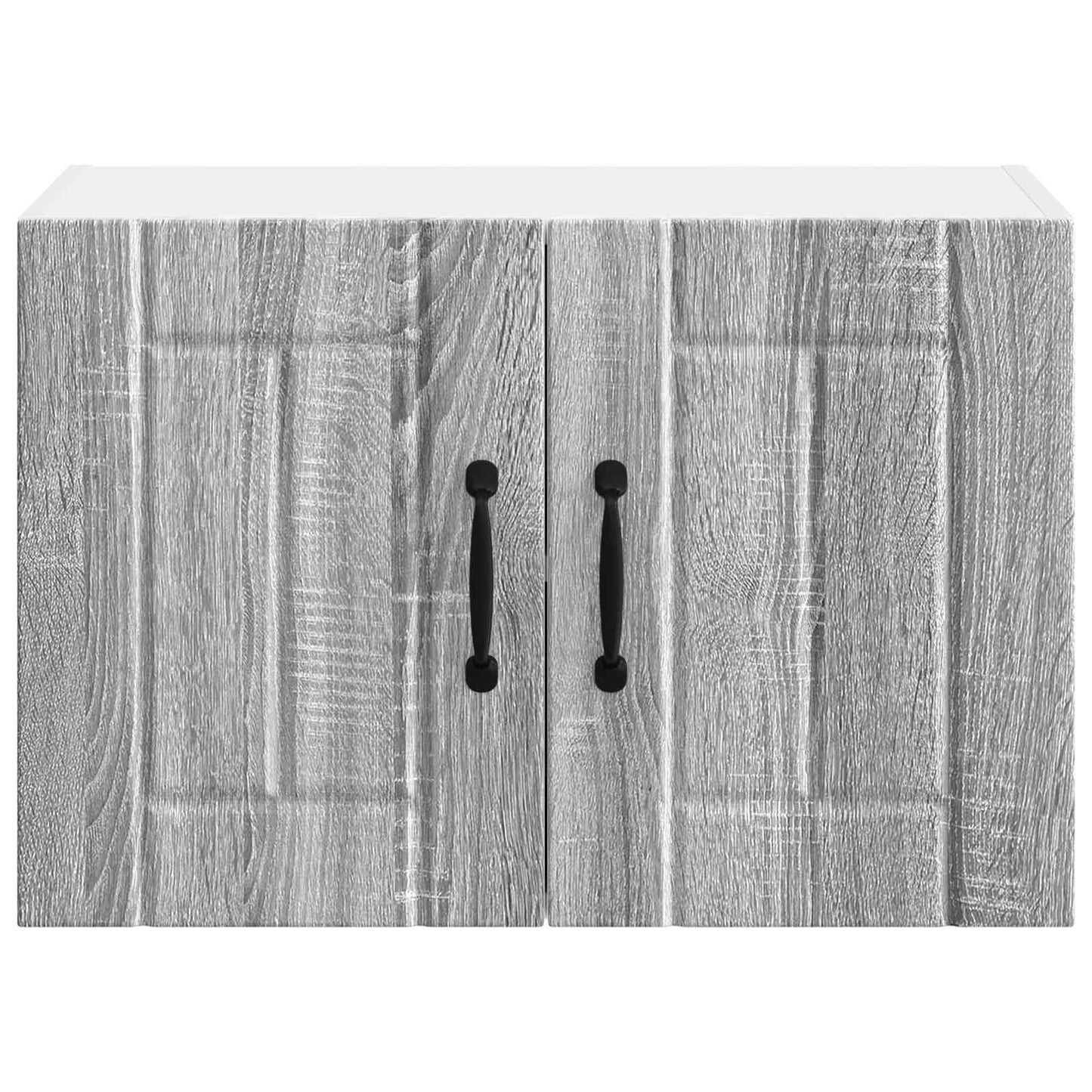 vidaXL Wall Cabinet LUCCA 2 pcs Grey Sonoma 60 x 31 x 40 cm