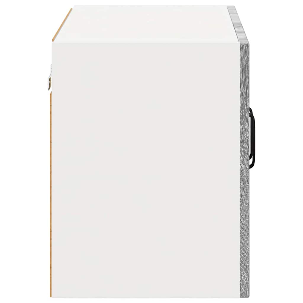 vidaXL Wall Cabinet LUCCA 2 pcs Grey Sonoma 60 x 31 x 40 cm