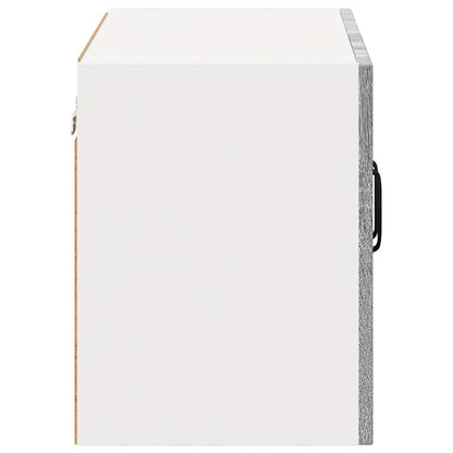 vidaXL Wall Cabinet LUCCA 2 pcs Grey Sonoma 60 x 31 x 40 cm