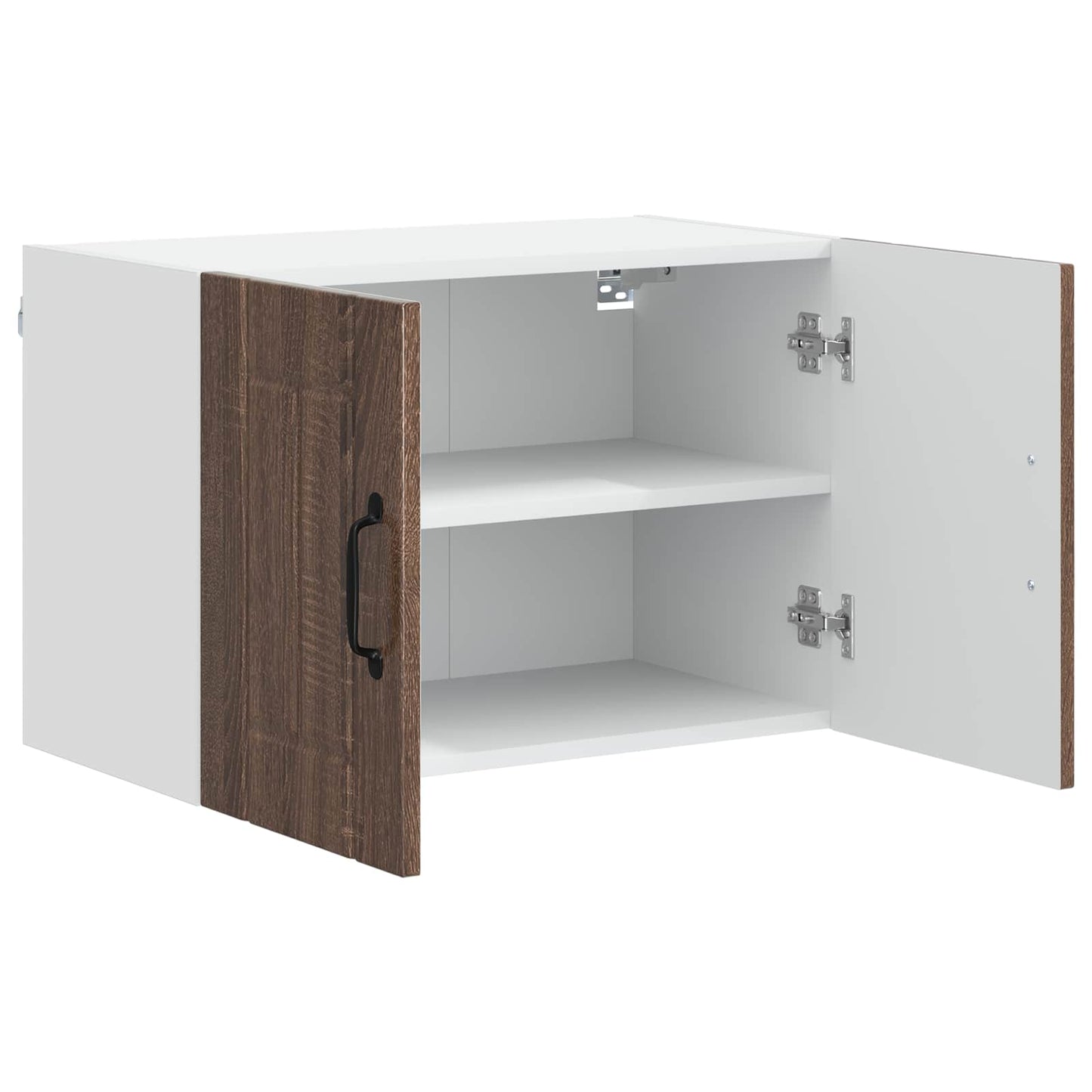vidaXL Wall Cabinet LUCCA 2 pcs Brown Oak 60 x 31 x 40 cm