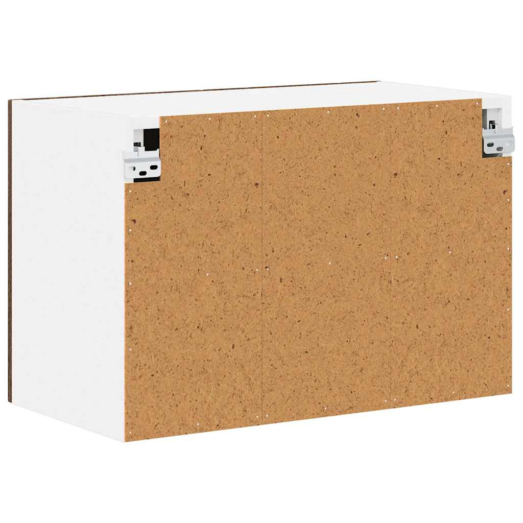 vidaXL Wall Cabinet LUCCA 2 pcs Brown Oak 60 x 31 x 40 cm