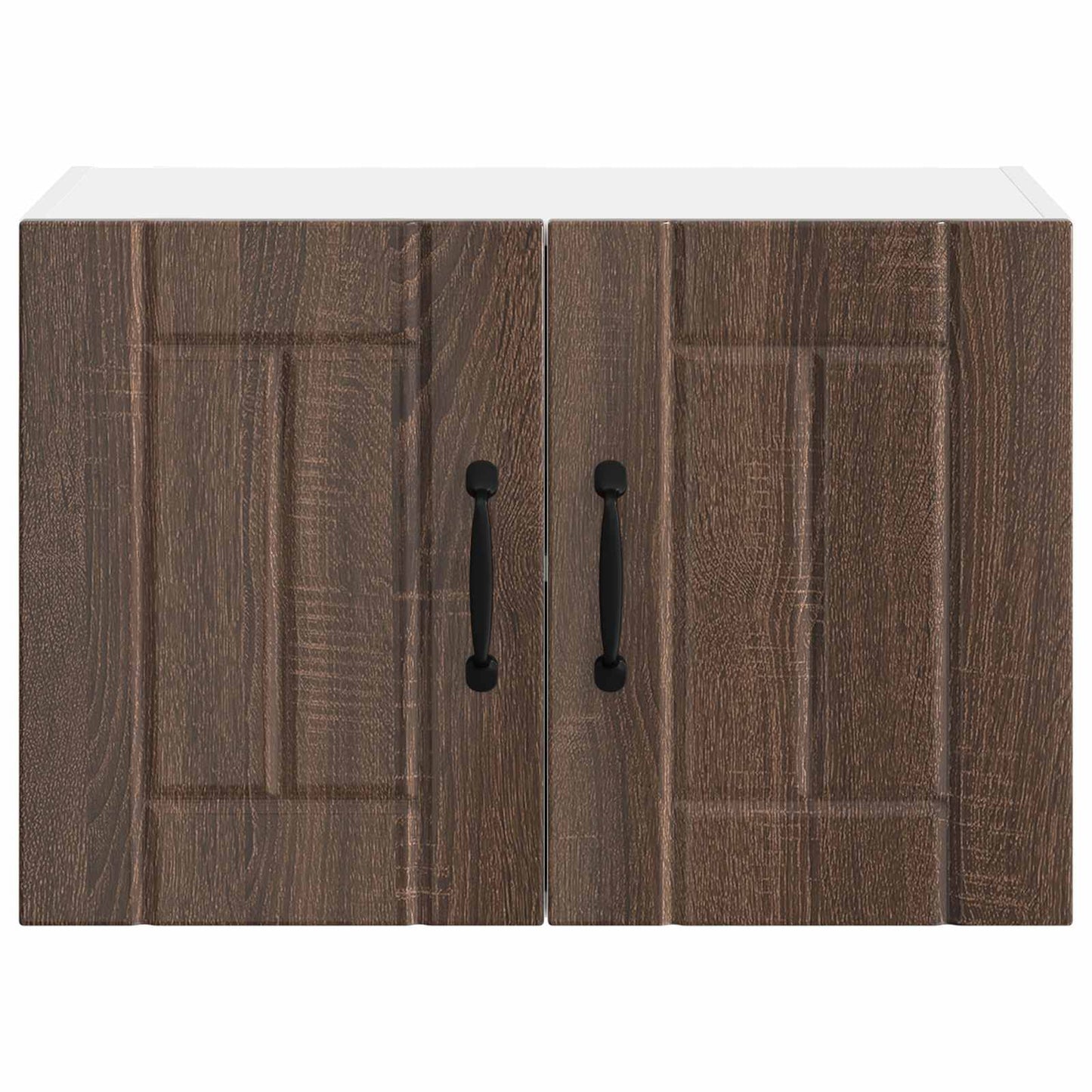 vidaXL Wall Cabinet LUCCA 2 pcs Brown Oak 60 x 31 x 40 cm