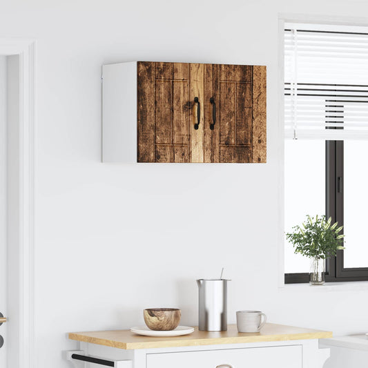 vidaXL Wall Cabinet LUCCA Old Wood 60 x 31 x 40 cm Engineered Wood